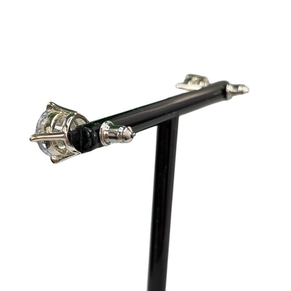 Classic Sparkly Rhinestone Large Stud Earrings - Picture 11 of 16